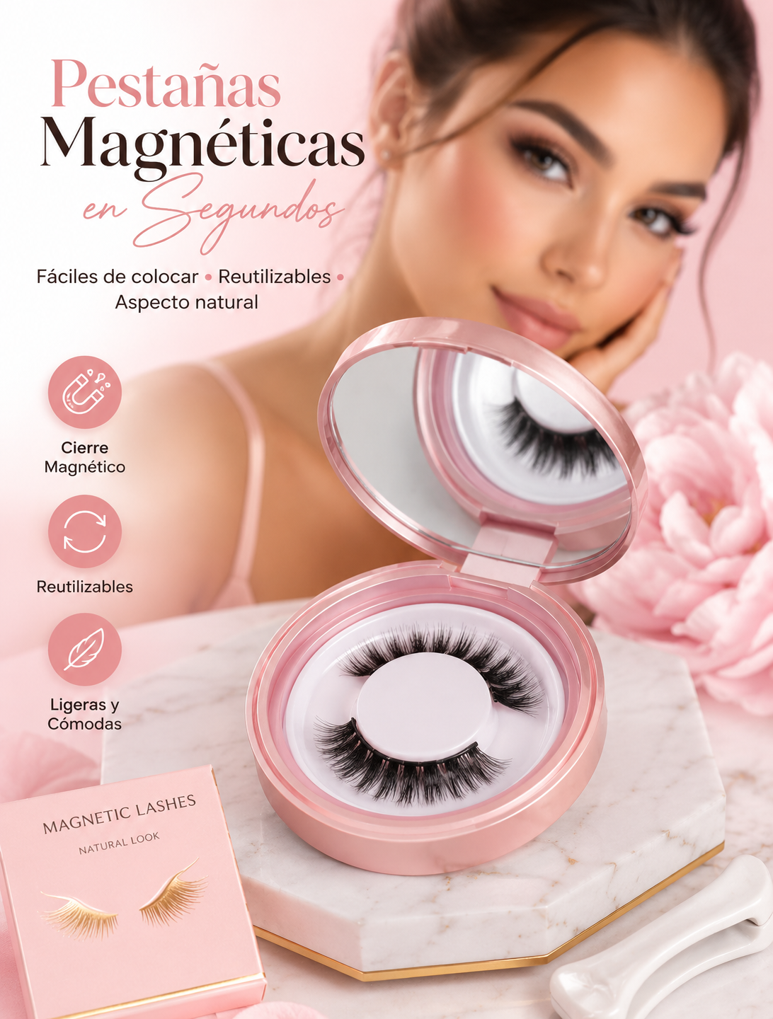 ✨ Pestañas Magnéticas en Segundos