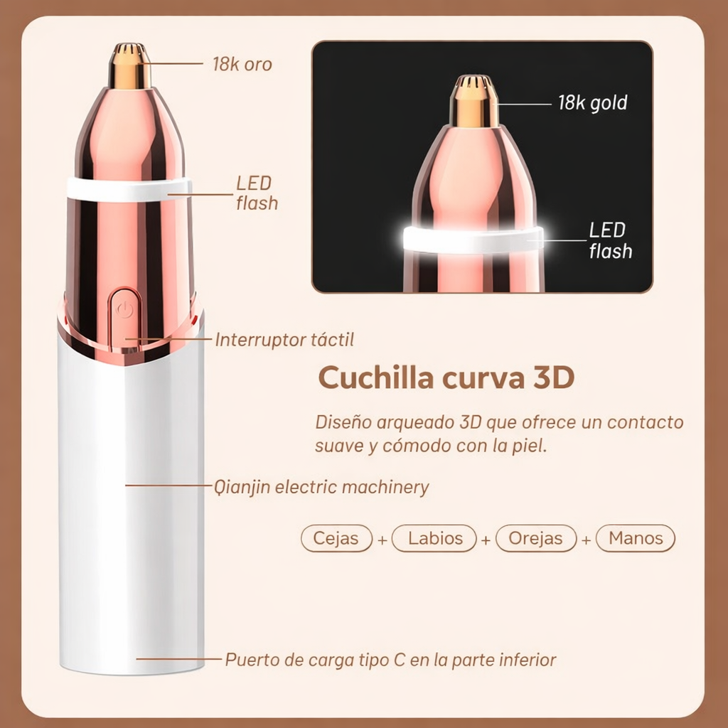 MAQUINA DEPILADORA DE CEJAS