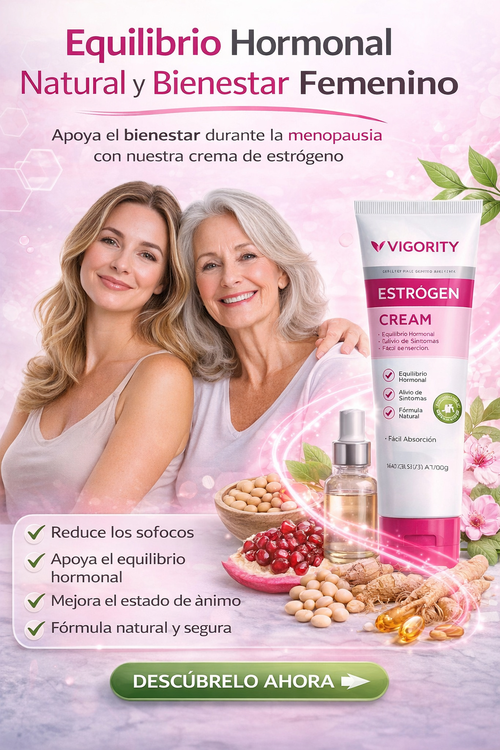 Equilibrio Hormonal Natural y Bienestar Femenino