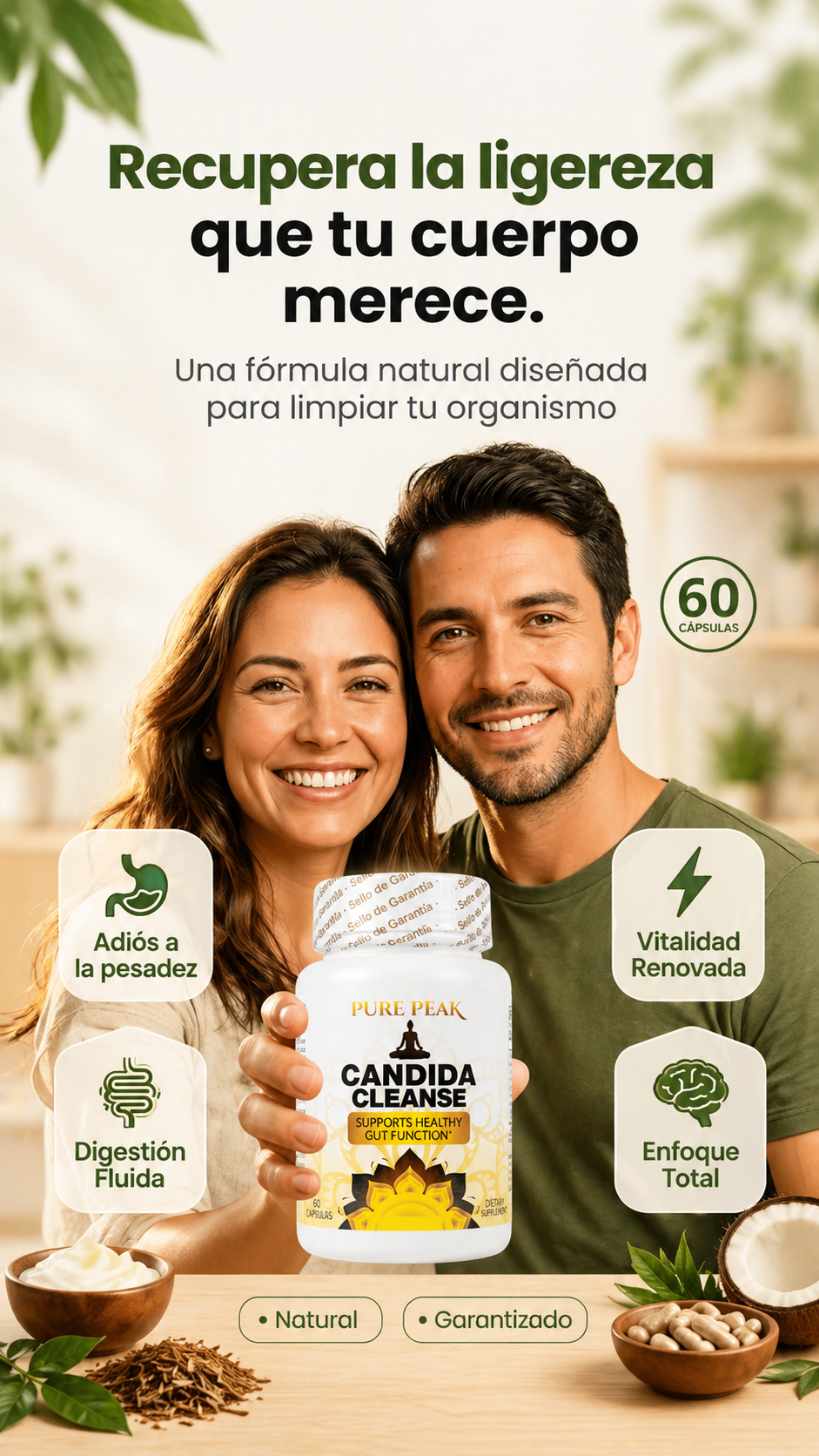 CANDIDA CLEANSE- Limpieza intestinal profunda